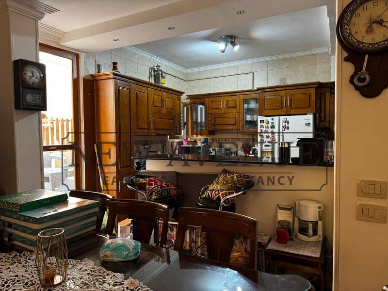 Ready to move with High End finishings Duplex with garden for sale in El Hay el 2 New Cairo - Mehr