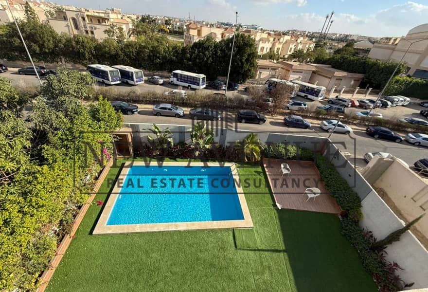 Ultra-modern finishing Twin house corner with Private swimming pool for sale in Zayed Dunes Compound Developed by Al Rabwa Group - Ansicht 2
