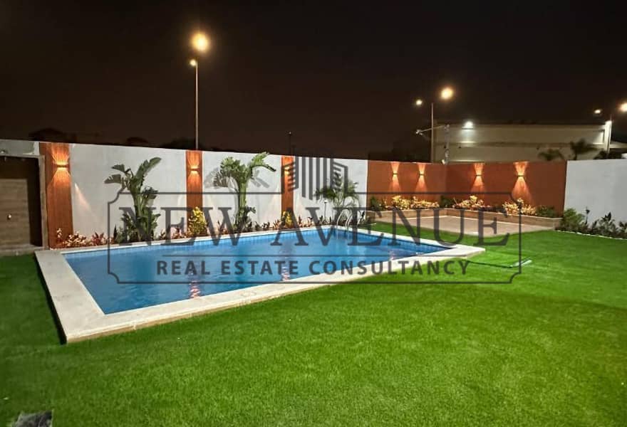 Ultra-modern finishing Twin house corner with Private swimming pool for sale in Zayed Dunes Compound Developed by Al Rabwa Group - Ansicht 3
