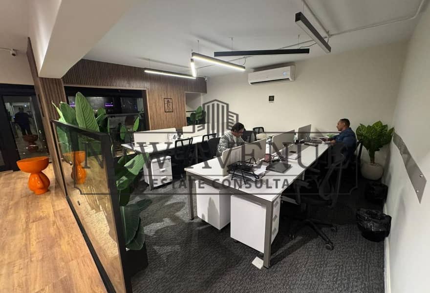 Furnished Office for sale with private entrance at masr elgedida - Mehr