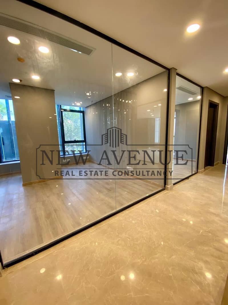 Office Super Lux with AC at IV Business Park New Cairo - Ansicht 6