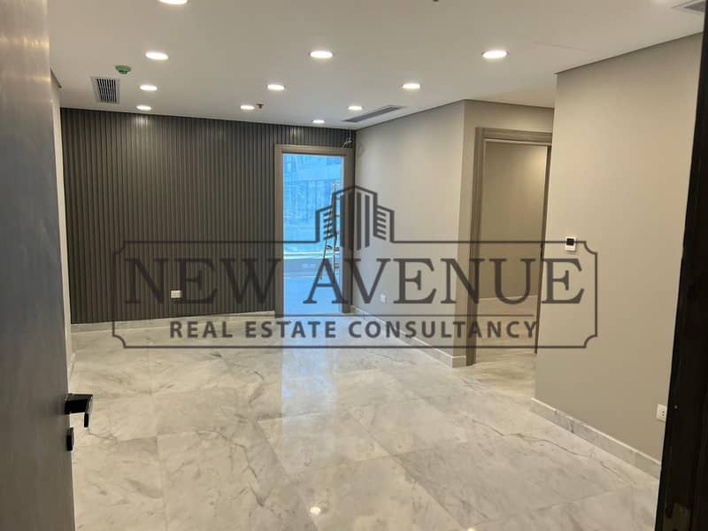 Office Super Lux with AC at IV Business Park New Cairo - Mehr