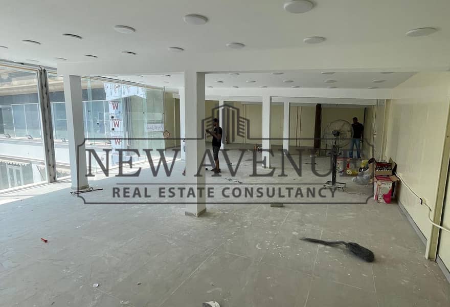 Retail Fully finished for rent Direct North 90 New Cairo - Ansicht 3