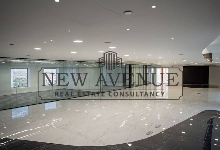 Finished and Furnished Office for rent at 90th St New Cairo - Widok 3