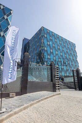 Fully Finished Office for rent at Cairo business plaza New Cairo - Widok 5