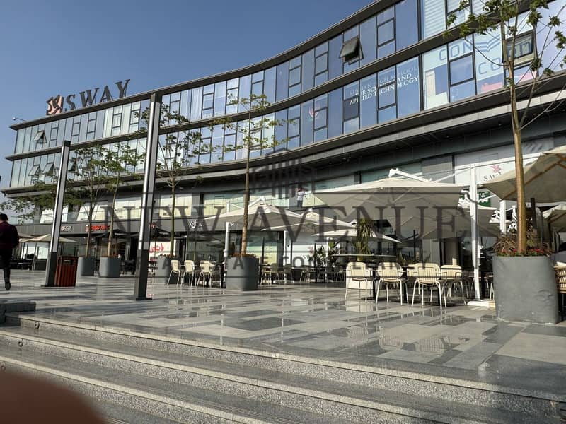 Ground Retail with outdoor area for rent at sway mall New Cairo – pohled 3