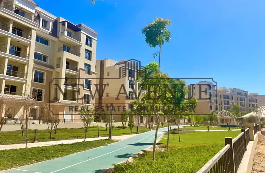 Corner Ground apartment under market price at Sarai super lux finishing with garden and good view 165m first use - Ansicht 2