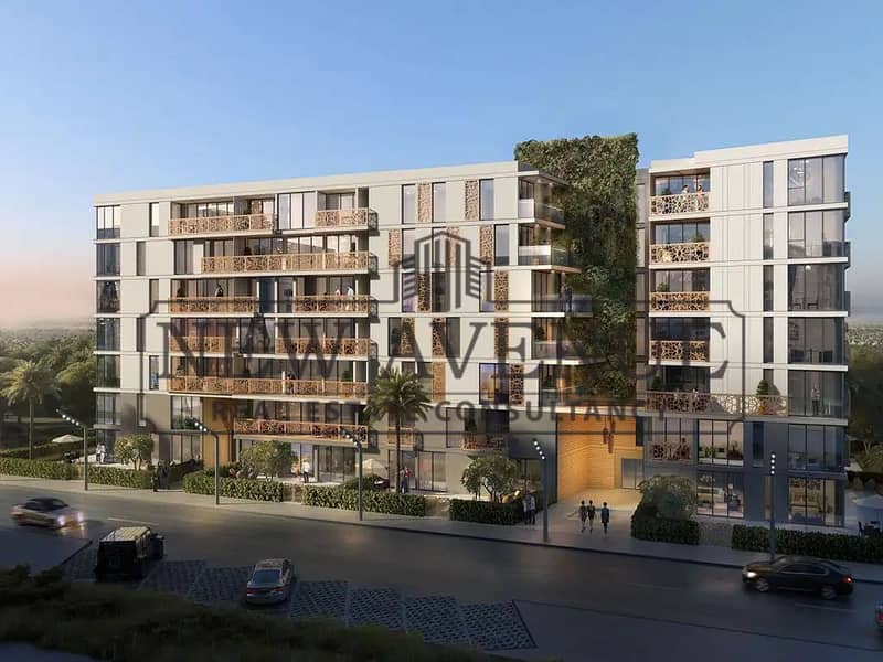 apartment ground floor with garden delivered in Odyssia compound Mostakbal City - Widok 3