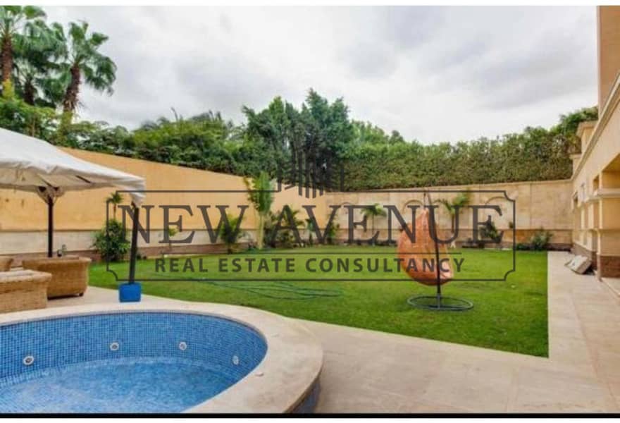 Fully finished and furnished villa with ACS - 10 bedrooms and pool in Mena Garden City - Widok 4