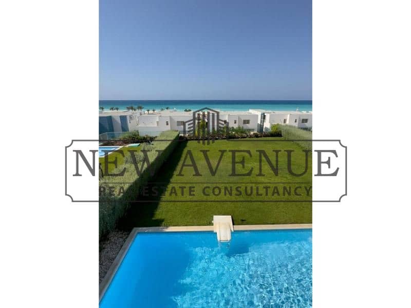 Elevated 2nd Row Fully finished Standalone with private pool Panoramic Sea view in FOUKA BAY North Coast Ras El Hekma - Widok 2