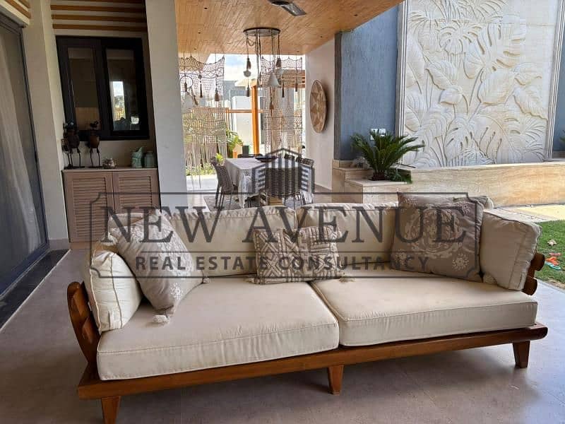 High end finishing Standalone villa Type A 330m for sale in Almaza bay North Coast 6 bedrooms + 6 bathroom and maid's room - Widok 5