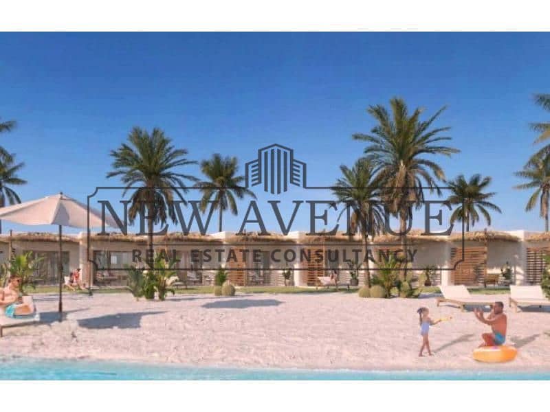 Penthouse corner sea view for sale in Hacienda West, bua 112m, 2 bedrooms, 3 bathrooms, Fully Finished – pohled 5
