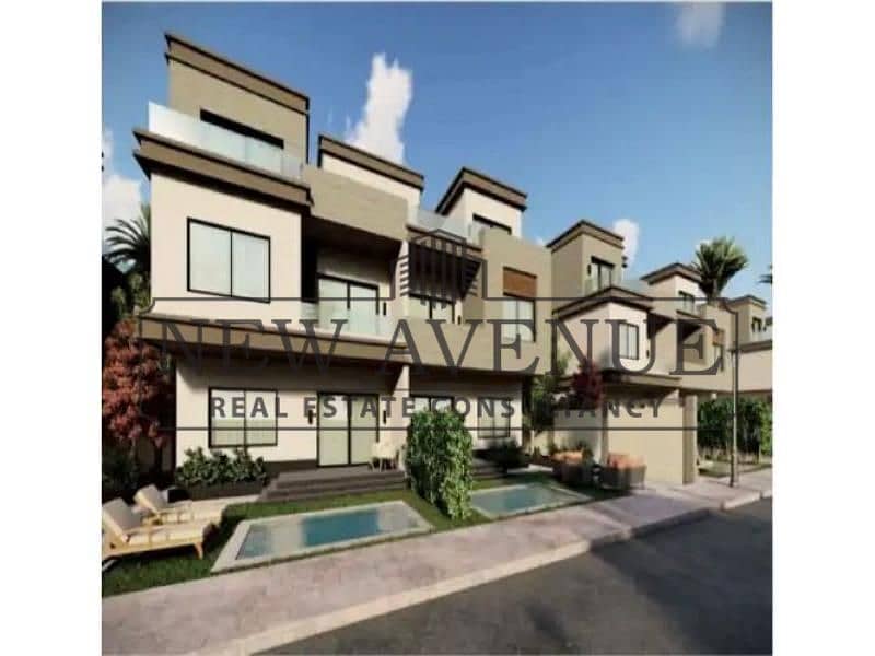Town House Corner in Noble (in the heart of Taj city), Semi Finished, Delivery Next Year, 4 bedrooms - Widok 4
