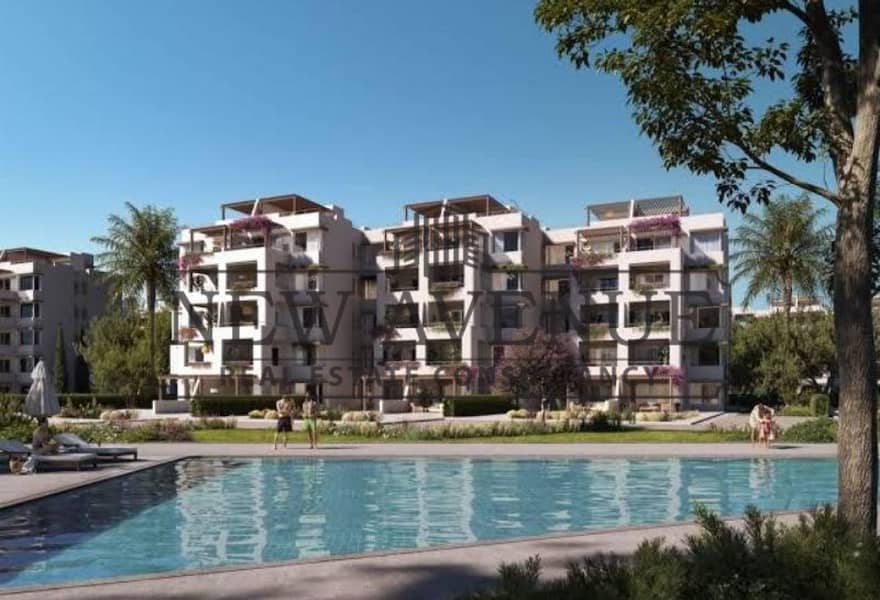 For sale in Hacienda West phase Almond North Coast developed by Palm Hills developments Fully finished Corner penthouse with roof on sea view - Vista 6