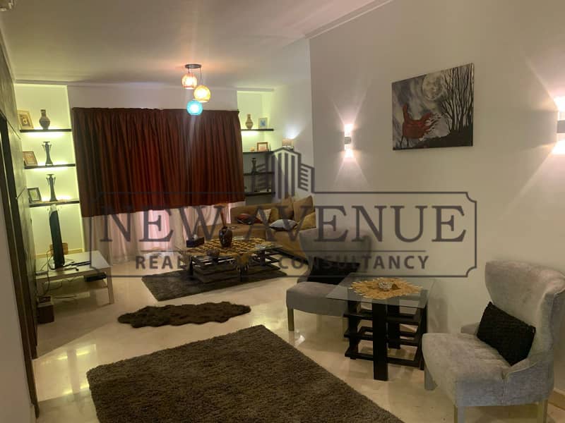 Resale Fully Finished Ground Apartment Studio 1 Bedroom with Garden 80 meter in The Village Palm Hills , New Cairo - Mehr