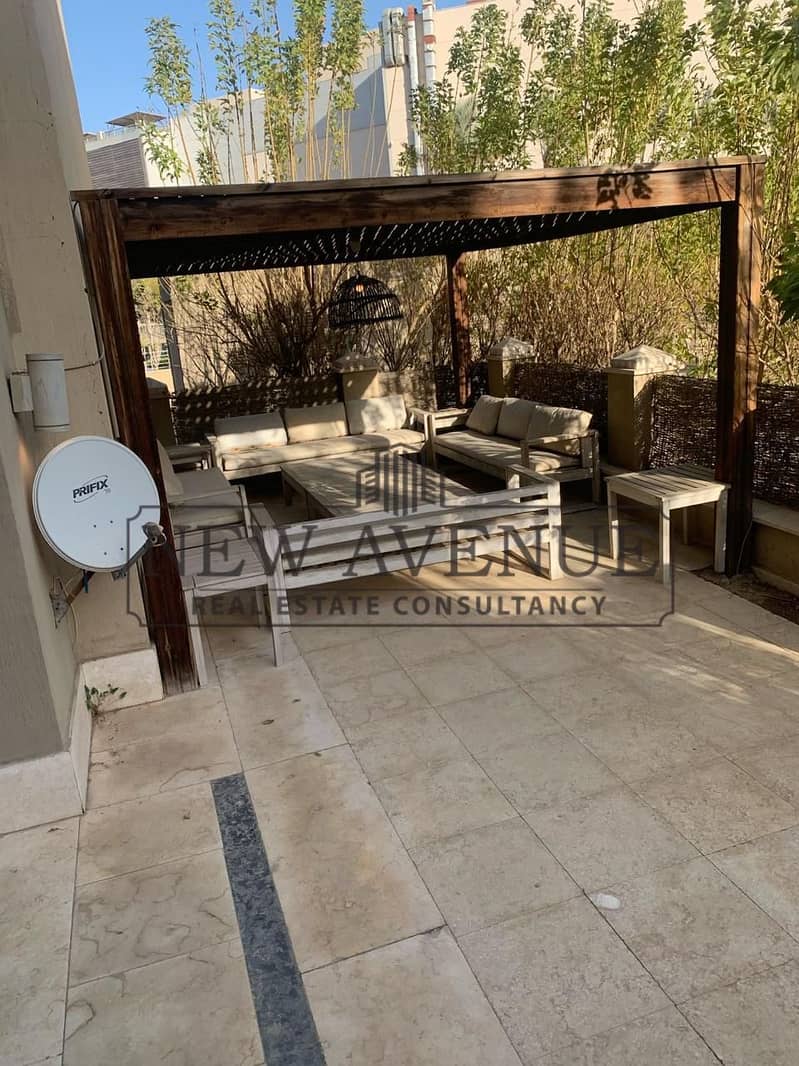 Resale Fully Finished Ground Apartment Studio 1 Bedroom with Garden 80 meter in The Village Palm Hills , New Cairo - Ansicht 3