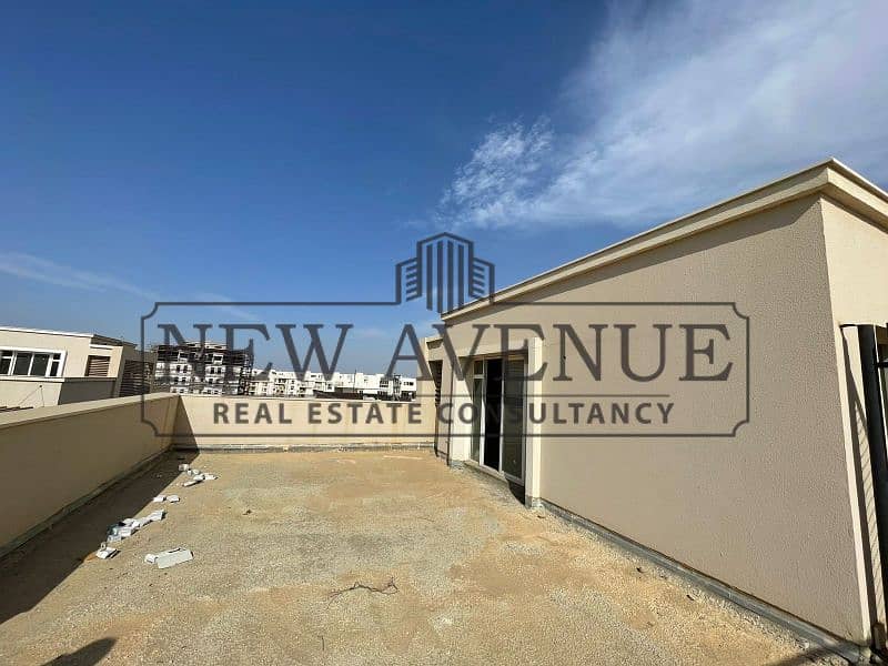 Penthouse semi finished ready to move for sale prime location in october plaza From sodic Prime location overlooking main landscape - Ansicht 4
