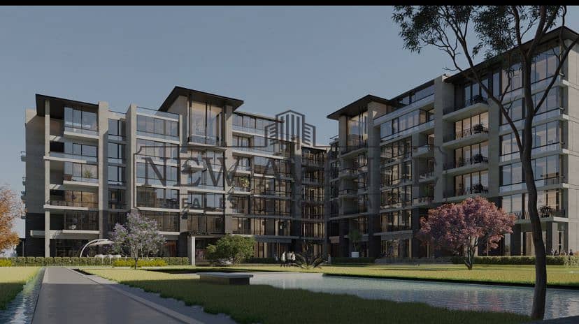 Apartment open garden view for sale in The Views Ready to Delivery fully finished bua 198m 3 bedrooms – pohled 2