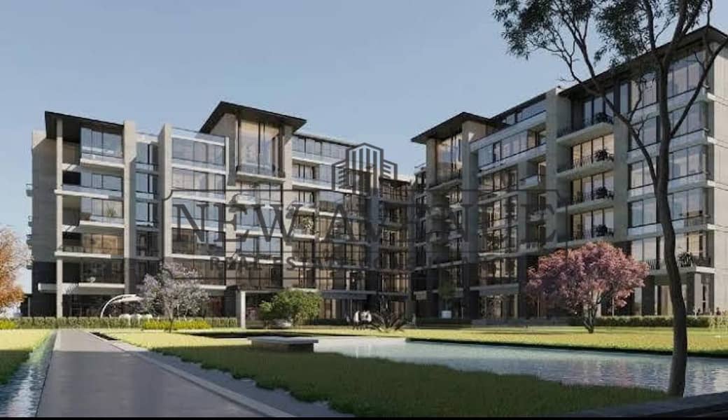 Apartment open garden view for sale in The Views Ready to Delivery fully finished bua 198m 3 bedrooms – další