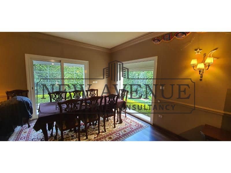I Villa Garden for sale in Mountain View Chillout Park, Fully Finished, bua 286m with garden 120m, 3 bedrooms - Fler
