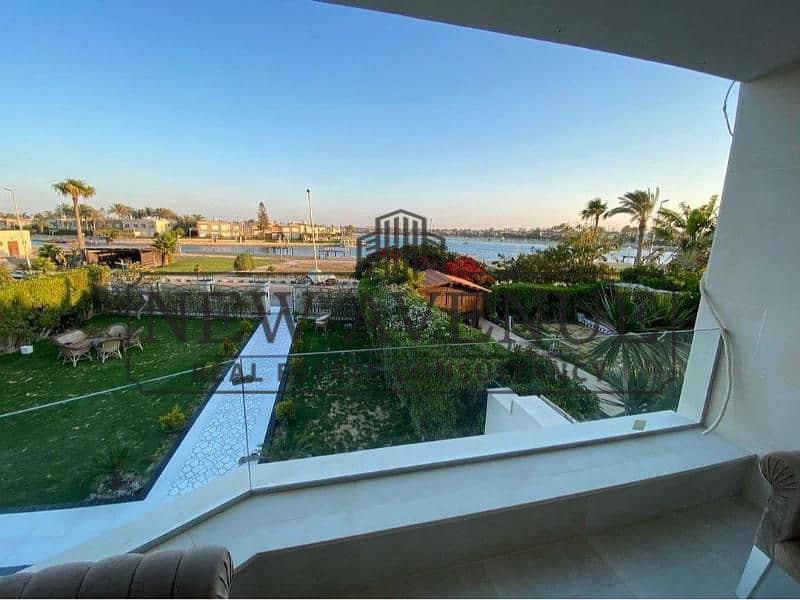 Ready to move fully furnished Twinhouse with swimming pool and AC's Second row with sea view for sale in Marina 6 North coast, bua 300m with 5 bedroom - Widok 4