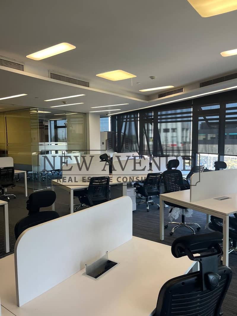 fully finished & furnished office for rent at Polygon Sodic Sheikh Zayed prime location - Bild 2