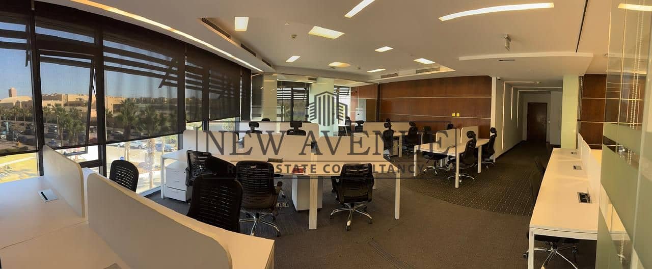 fully finished & furnished office for rent at Polygon Sodic Sheikh Zayed prime location - Bild 3