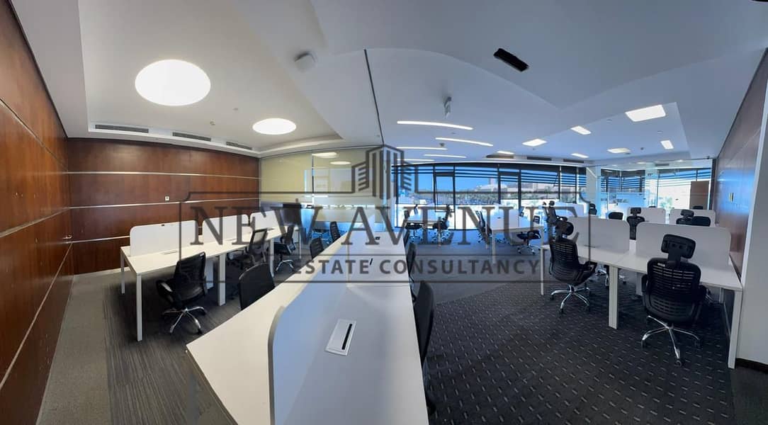 fully finished & furnished office for rent at Polygon Sodic Sheikh Zayed prime location - Bild 4