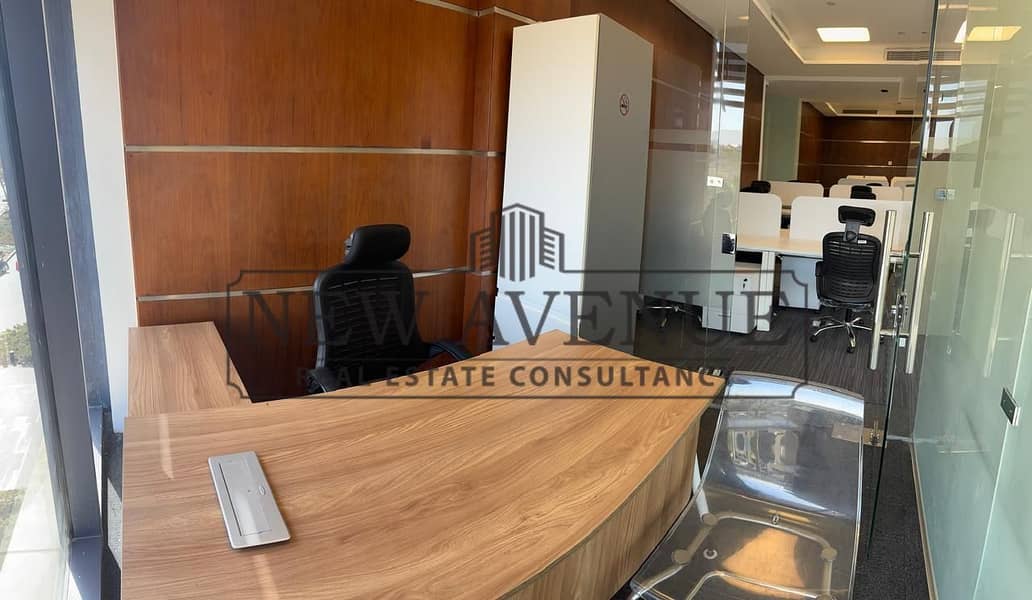 fully finished & furnished office for rent at Polygon Sodic Sheikh Zayed prime location - Bild 5