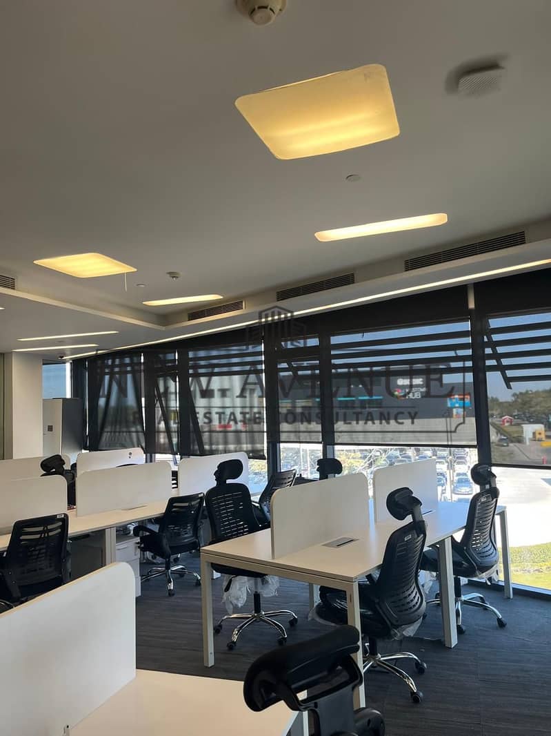 fully finished & furnished office for rent at Polygon Sodic Sheikh Zayed prime location - Bild 6