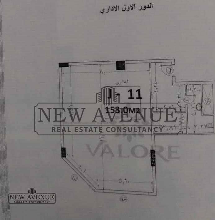 office for sale at valore mall Fully finished + Air conditioner - Widok 3
