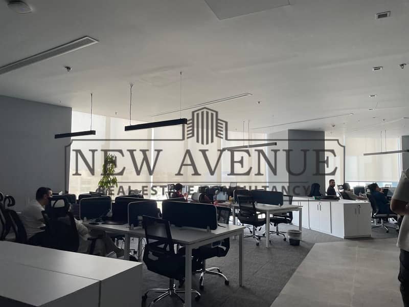 Office overlooking 90th and 70th street in the center of newcairo - Widok 3
