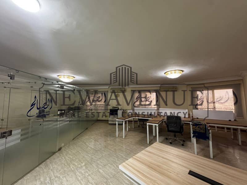 Office for rent at zahraa el maadi fully finished - Widok 5