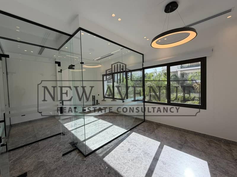 Fully Finishing Office with ACS at lake view residence New Cairo - Widok 2