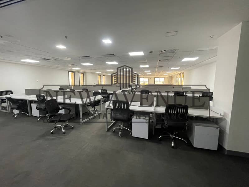 Accessible Prime location Adminstrative Furnished office 1,100 sqm for rent at South 90 New Cairo – pohled 2