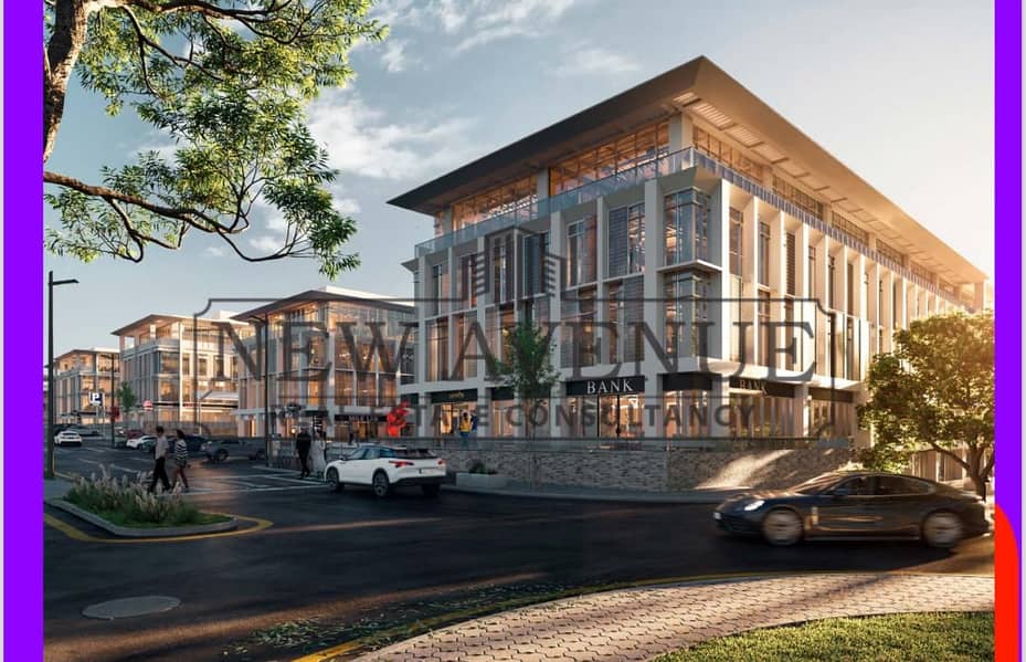 Office 85sqm for sale second floor at Palmet new cairo FIFTH SETTLEMENT - Mehr