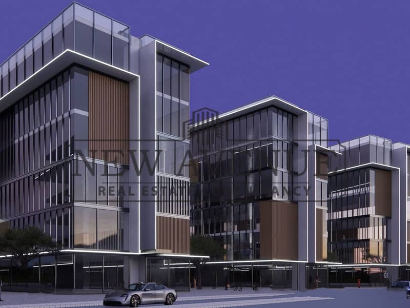 Office for sale panorama view Infront of Elrehab – pohled 4