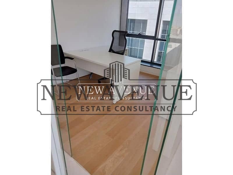 Fully finished office for rent cairo business park – pohled 6