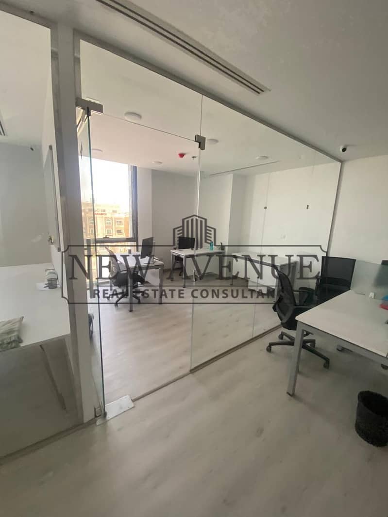 Fully finished Office Divided into rooms for rent at Cairo Business Park New Cairo - Ansicht 3