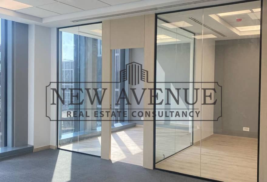 Fully Finished Office space 96m Ready to move for rent Cairo festival City - Ansicht 2