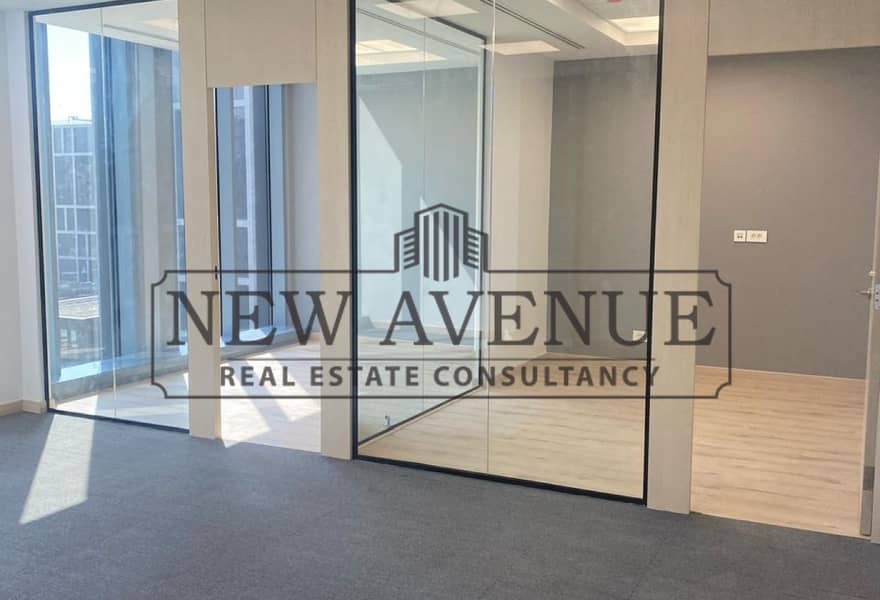Fully Finished Office space 96m Ready to move for rent Cairo festival City - Ansicht 4