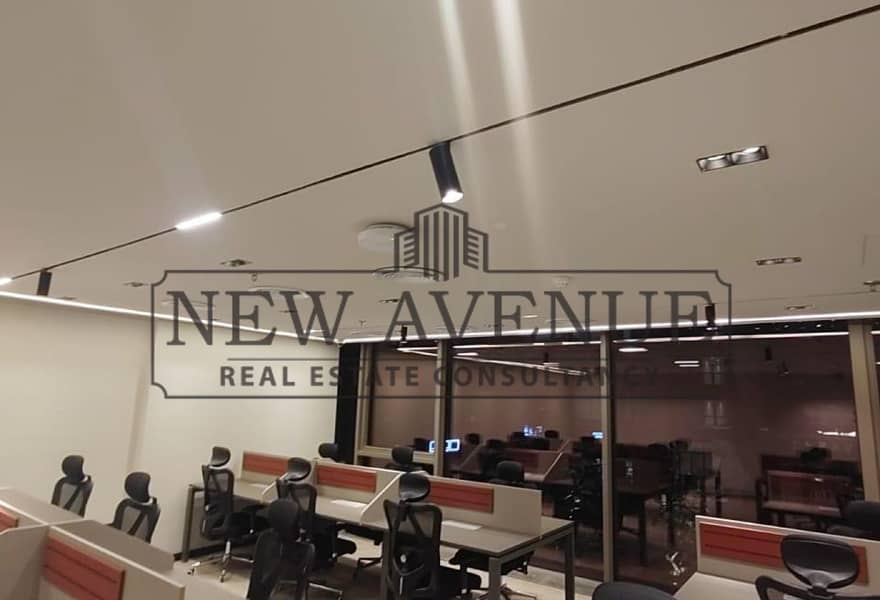 Fully finished Office view plaza for rent at waterway 5A New Cairo - Ansicht 3