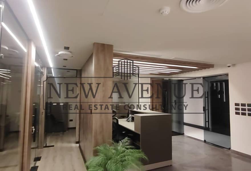 Fully finished Office view plaza for rent at waterway 5A New Cairo - Ansicht 6