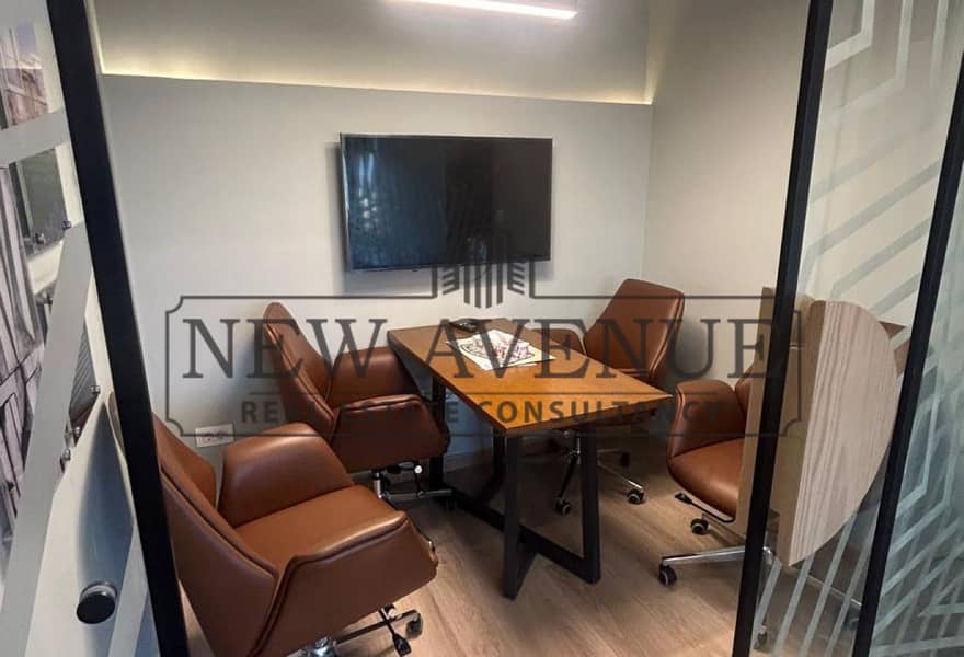 Fully Finished Office space for rent with Premium View Arkan Plaza Sheikh zayed - Widok 4