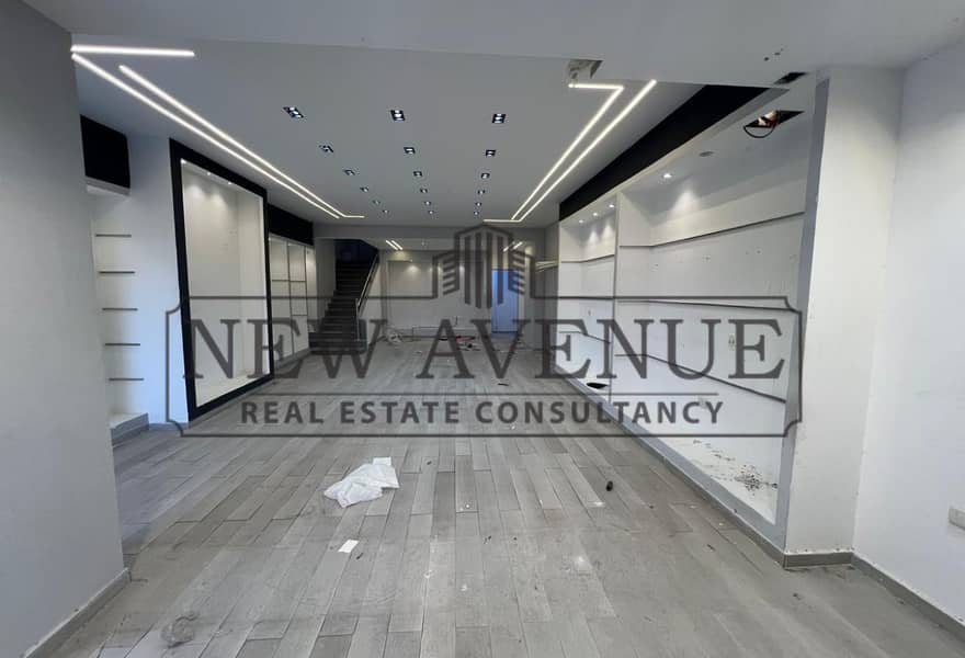 Retail Ground and First Floor at Joseph Tito El Nozha Fully Finished For Sale - Ansicht 2