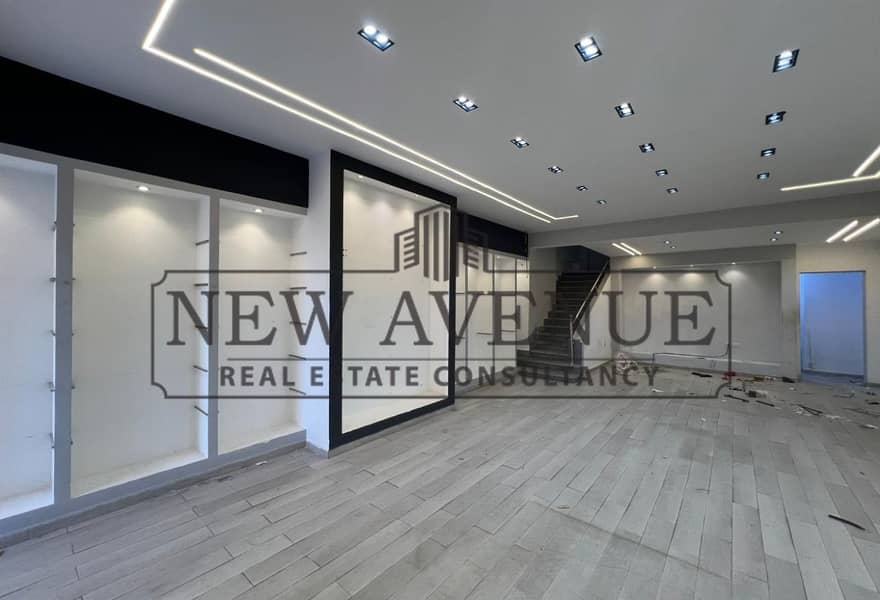 Retail Ground and First Floor at Joseph Tito El Nozha Fully Finished For Sale - Ansicht 3