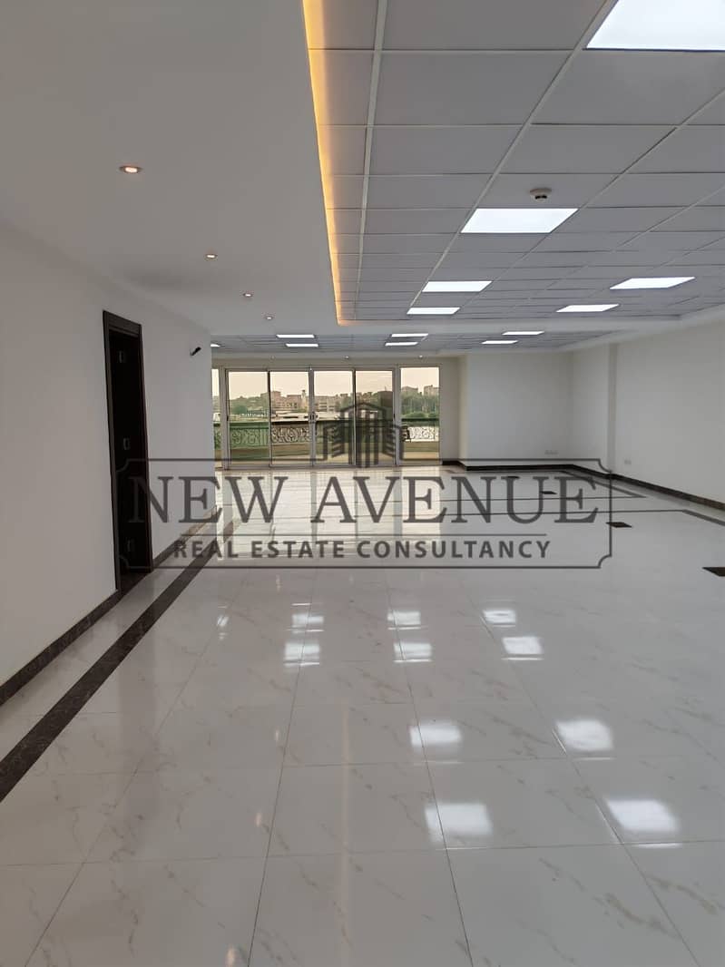 Office for Rent Finished at Corniche el Nile Maadi - Ansicht 2