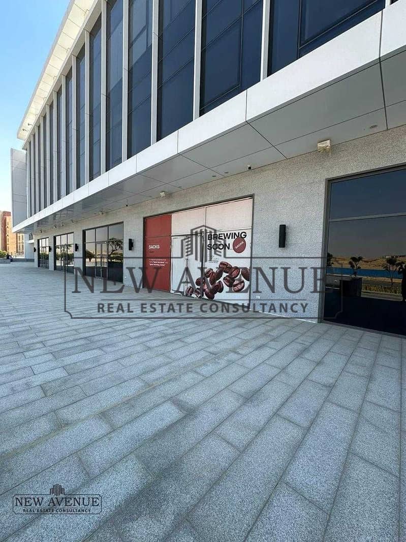 Retail in Waterway High Traffic Ready to Move For Rent New Cairo – pohled 4
