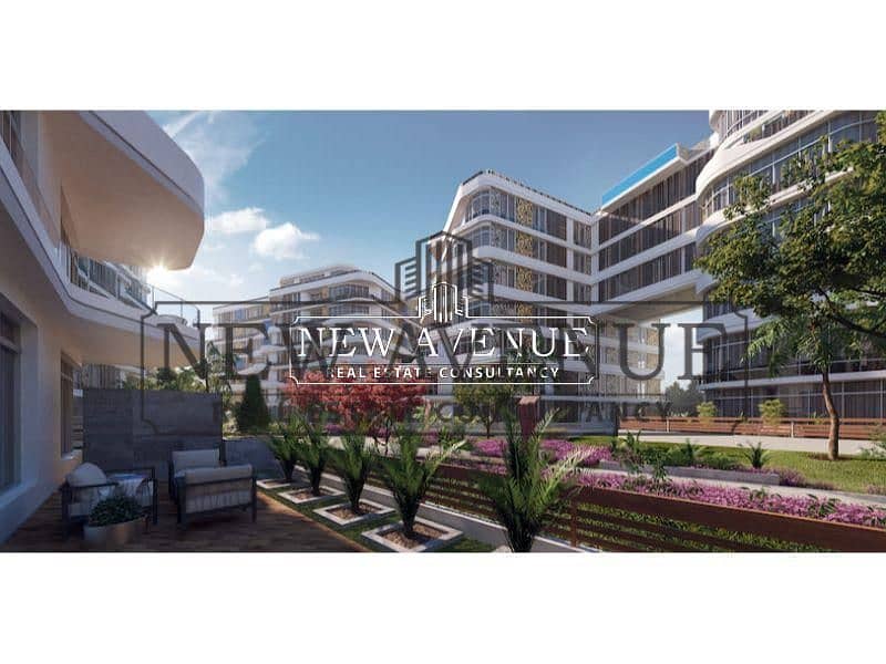 ground apartment with garden installments 2 bedroom in bloom fields phase lake side by tatweer misr in al mostakbal city - Więcej