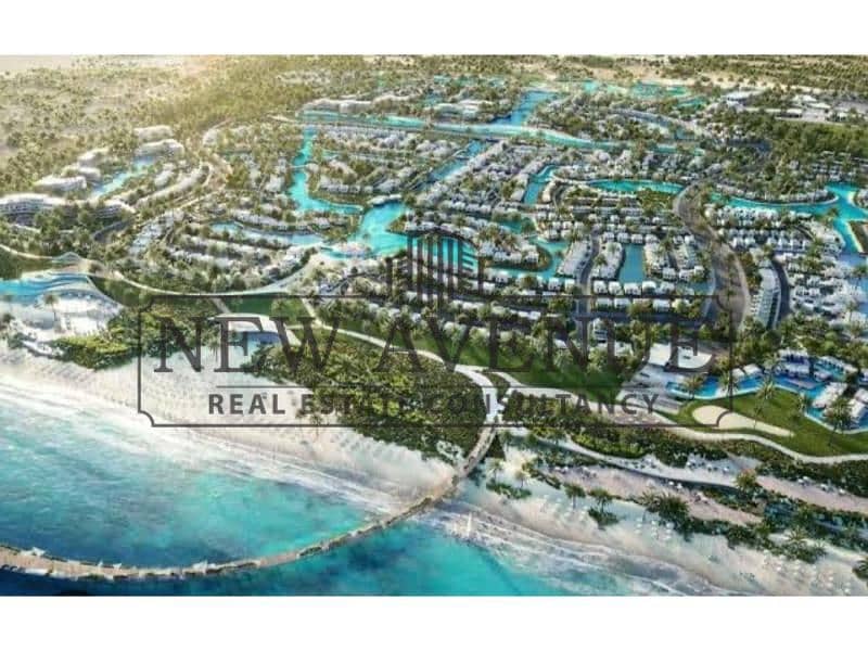 standalone villa fully finished Overlooking landscape with installments prime location in soul by emaar north coast - Widok 2
